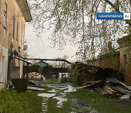 Ураган в Юрьевце: фото видео ветра и разрушений
