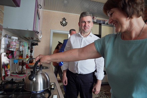  В Лухский район пришел природный газ 