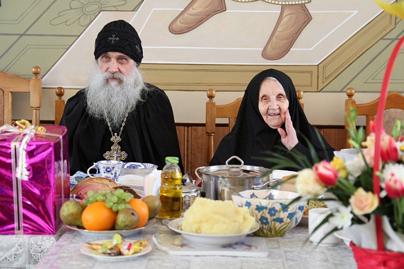 На 106-м году жизни скончалась старейшая насельница Введенского монастыря схимонахиня Евдокия
