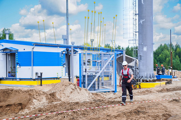 Первые дома в Лухе подключат к газу до конца года
