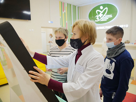Обновленная детская поликлиника №10 в Иванове начала принимать пациентов