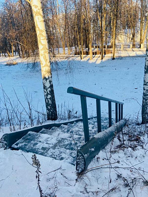 Лестницы на Соборной горе в Плесе восстановили