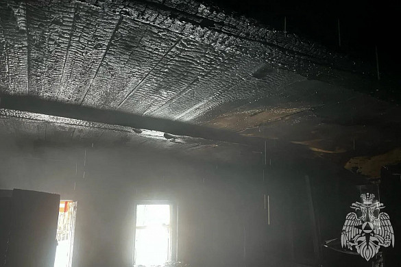 На пожаре в частном доме в Ильинском районе погибли женщина и мужчина  