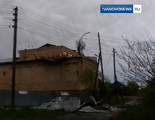 Ураган в Юрьевце: фото видео ветра и разрушений