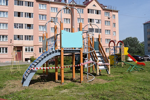 Игровые комплексы появятся в 258 ивановских дворах