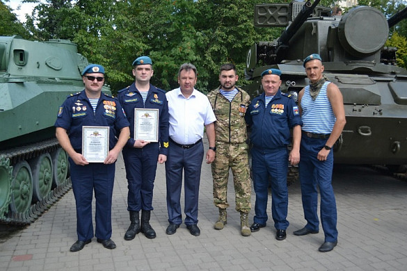 Десантник из Лухского района награжден медалью «За отвагу» 