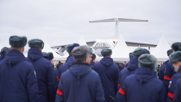 В Иванове простились с экипажем самолёта А-50 