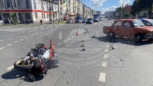  За выходные в Ивановской области случилось 6 ДТП с мототранспортом 