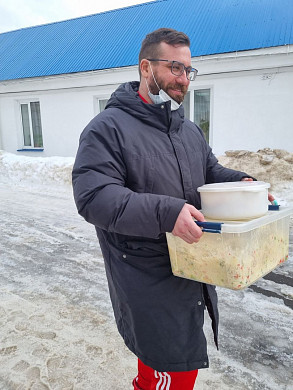 В Иванове накормили бездомных