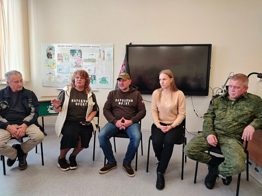 Участник СВО стал гостем урока мужества в савинской школе