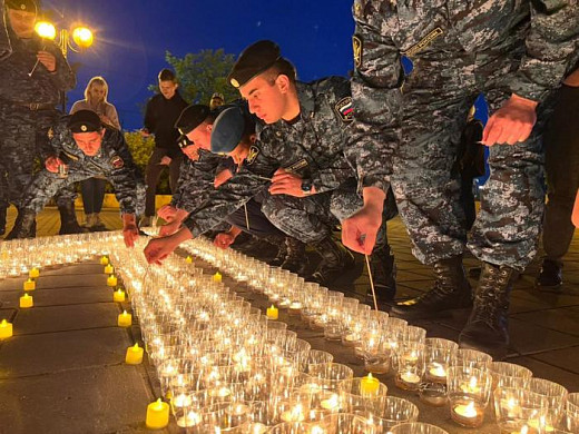 В день памяти и скорби в Иванове зажгли 7 тысяч свечей