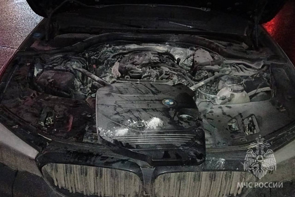 В Иванове из-за неисправности загорелся автомобиль
