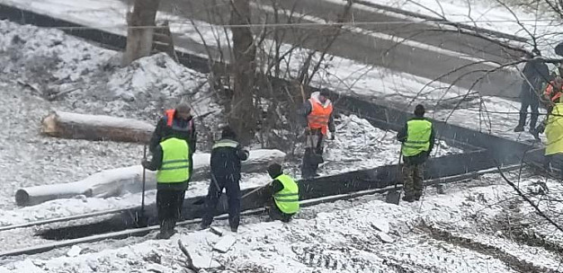 В Заволжске началась укладка асфальта