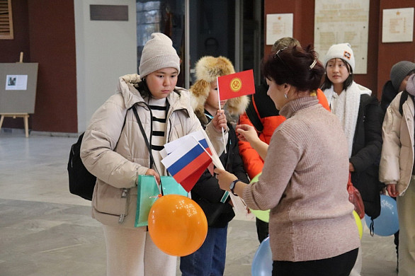 В ивановский Интердом приехали киргизские школьники