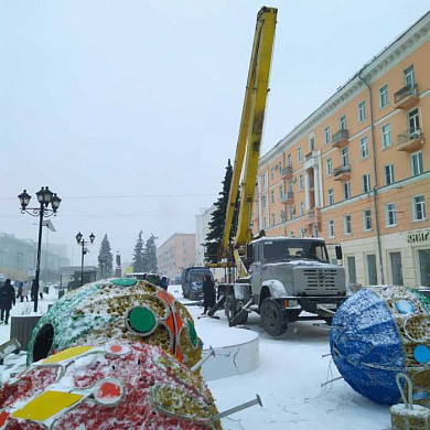 Вторую городскую ёлку установили в Иванове