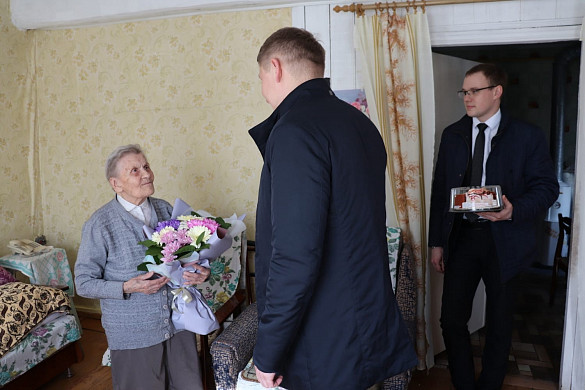 96-летней участнице Великой Отечественной войны установят новую сантехнику