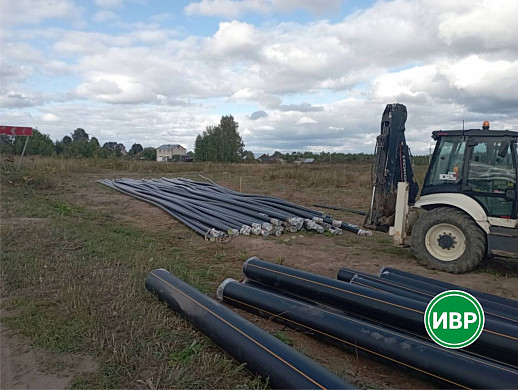 В Ивановском районе начали строить новый газопровод