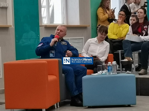 Космонавт Олег Новицкий принял участие в закладке капсулы времени в Иванове
