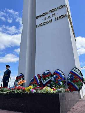 В Пучеже впервые зажгли Вечный огонь