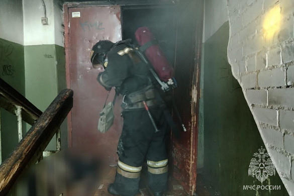 В Кинешме двое мужчин погибли на пожаре