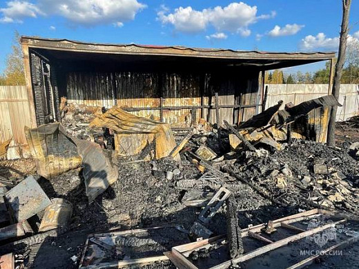  В Ивановском районе сгорели 12 строящихся туалетов 