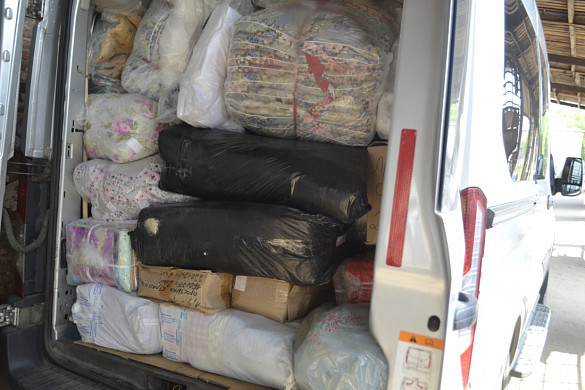 Около 5 тонн гуманитарного груза отправили из Иванова в полевой госпиталь в зоне СВО