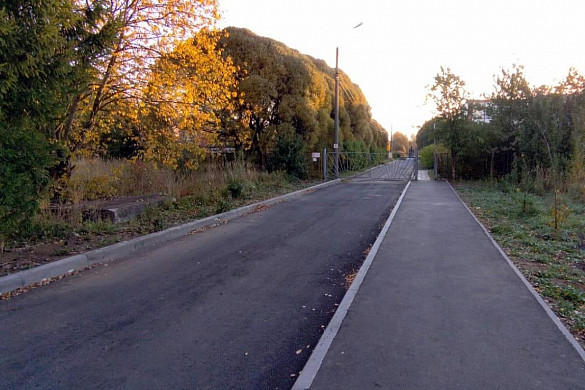 В деревне Дьячево впервые капитально отремонтировали дорогу