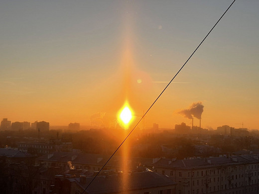 В Иванове зафиксированы яркие паргелии