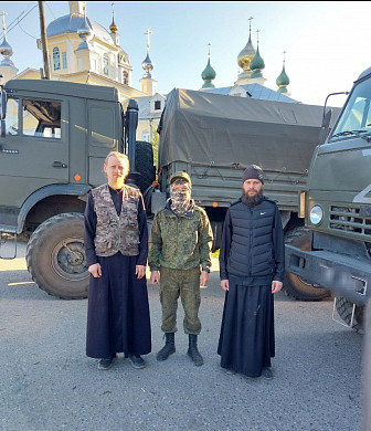 Монахи из Ивановской области отправили несколько «КАМАЗов» с картошкой в зону СВО
