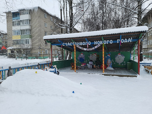 В Шуе детский сад украсили символы «Русского Рождества» 