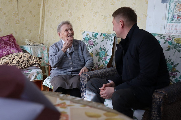 96-летней участнице Великой Отечественной войны установят новую сантехнику