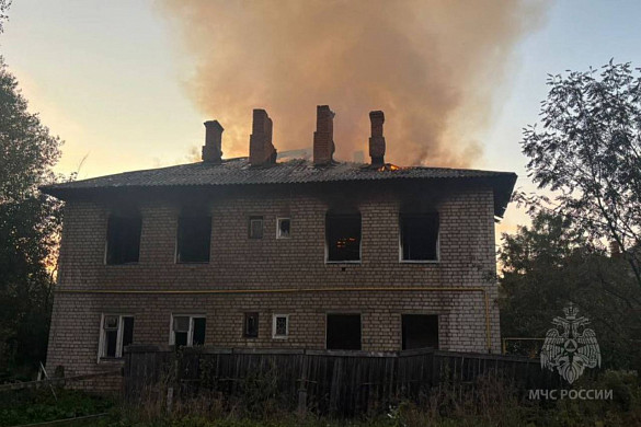 В Родниках подожгли три нежилых дома
