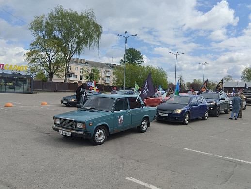 В Иванове прошел еще один автопробег в честь Дня Победы