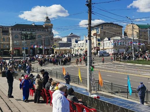 В Иванове состоялась 88-я первомайская эстафета «Рабочий край»