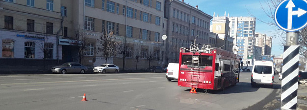  В Иванове в ДТП пострадала пассажирка троллейбуса 