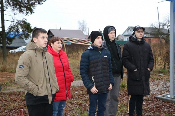 Ребятам из Вичуги построили настоящую площадку для воркаута
