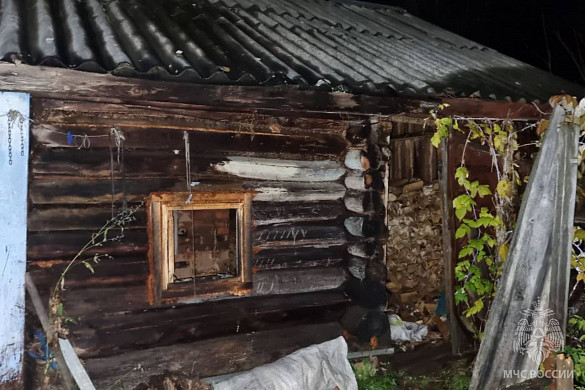 В Вичуге горели две бани
