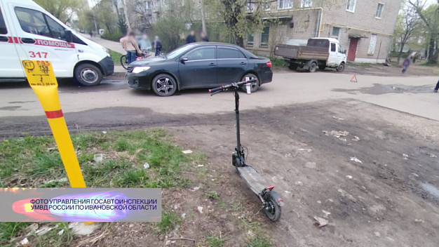 В Ивановской области сбили подростка на самокате и велосипедиста