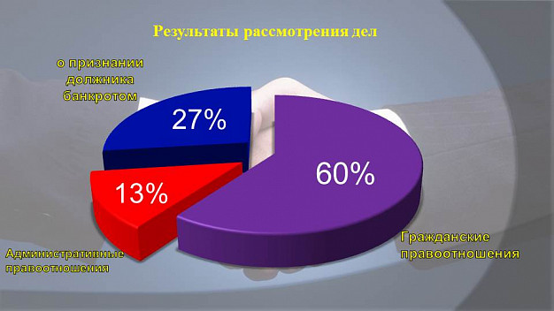 С начала года Арбитражный суд региона рассмотрел почти 4000 споров в рамках дел о банкротстве