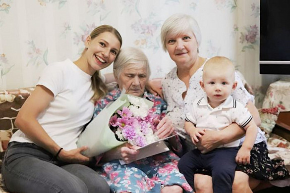 Жительница Иванова отметила 100-летний юбилей