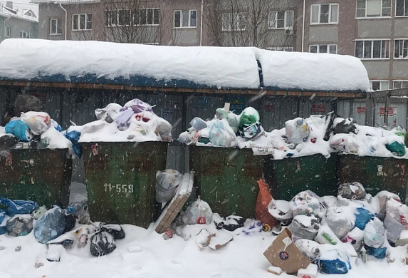 В Иванове мусорный коллапс в Новой Ильинке устранили за несколько часов ﻿