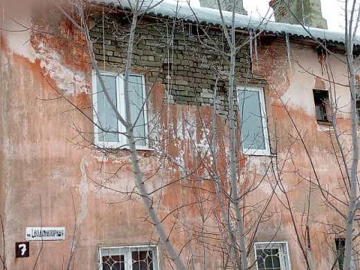 На ул. Водонапорной в Иванове разрушаются дома