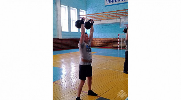 В регионе прошел чемпионат по гиревому спорту среди силовых структур
