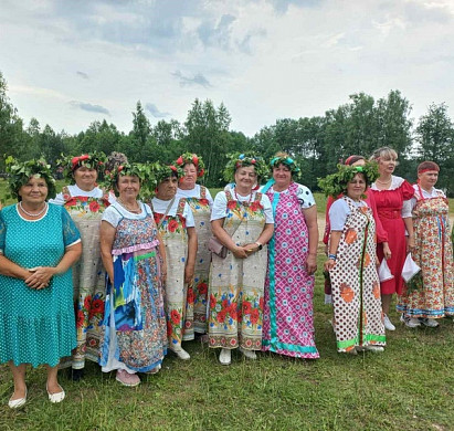 В Новых Горках прошел «Праздник русской березки» 