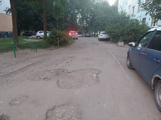 У сквера пожарных в Иванове придется восстанавливать асфальт