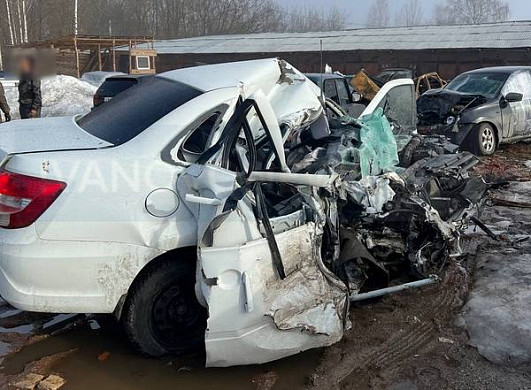  В Гаврилово-Посадском районе случилось тяжелое ДТП с двумя пострадавшими 