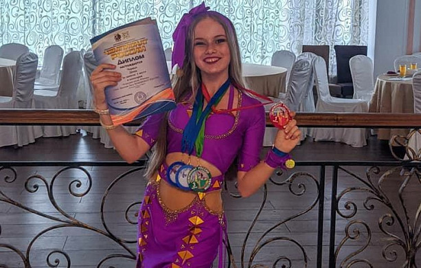  Ивановская школьница стала чемпионкой России по восточным танцам 