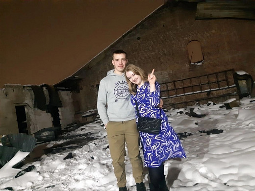 Гости "Чердака" провели фотосессию на пепле 