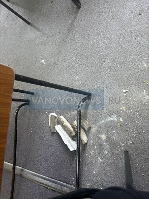Директору школы, в которой на девочку упала штукатурка, внесли представление