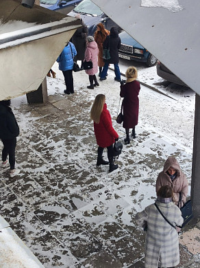 Здание, где расположены департаменты и телекомпания «Барс», эвакуируют